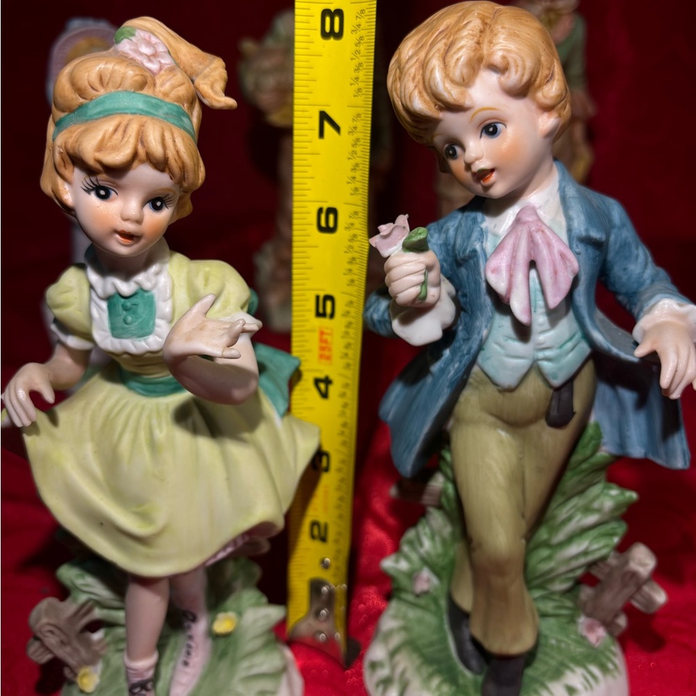 Vintage Jack and Jill Porcelain Figurines